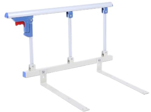 Bett-Hilfs-Stange, Bett-Geländer for Senioren, faltbare Bett-Geländer, Aluminium-Legierung oberen Rohr, verdickte Edelstahl-Säulen,geeignet for ältere Menschen und chirurgische Patienten(3 columns,Bas