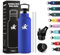 KollyKolla Children's Water Bottle, 500 ml, Leak-Proof Thermos Flask with Straw, Suitable for Carbonated Drinks, BPA-Free, Insulated Flask, Double-Walled, Water Bottle for Office, School, Travel