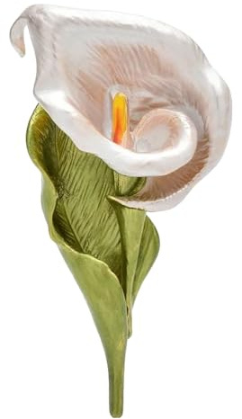 Wuli & Baby Lilien Brosche Emaille – Anstecknadel für Damen & Herren