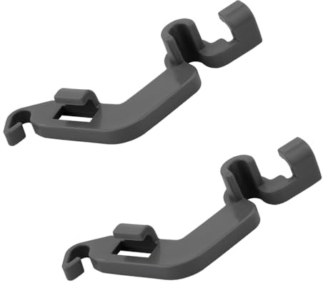 W10082853 - Clip di ricambio per lavastoviglie compatibile con lavastoviglie Whirlpool, Kenmore, KitchenAid WPW10082853, PS11748190, WPW10082853VP, PS1734891, 1446946, 2 pezzi