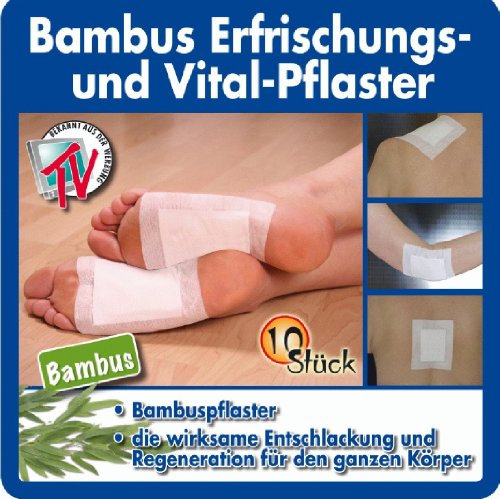 Gina Su Bambuspflaster 30 Stück Pflaster Entschlackung - 15 Tage Kur