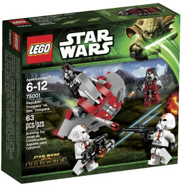 LEGO Star Wars Republic Troopers vs Sith Troopers 75001