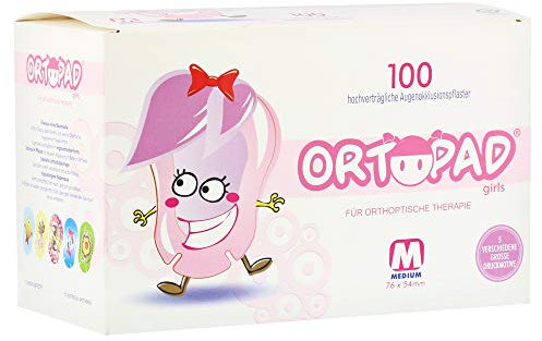 ORTOPAD for girls medium Augenokklusionspflaster 100 St