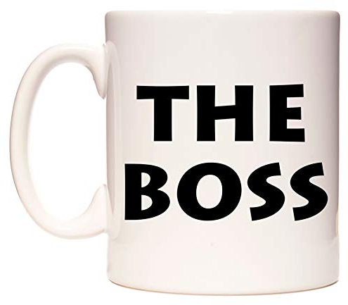 WeDoMugs The Boss - Ceramic 11oz Coffee Tea Gift Mug Cup