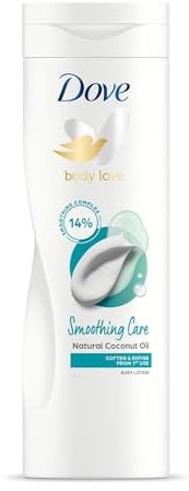 Dove Pflegegeheimnisse Body Lotion with Coconut and Almond Scent, 400 ml