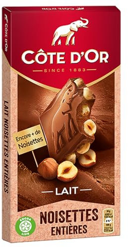 Côte d’Or Bloc Lait Noisette, 180g