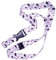 Schlüsselband Umhängeband mit hochwertigem, beidseitigem, vollfarbigem Druck, ideal für Schlüssel /kartenhalter/ MP3-Player / USB-Sticks pink umbrella