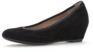 Gabor Basic Damen 05.360.17 Pumpe, schwarz, 39 EU