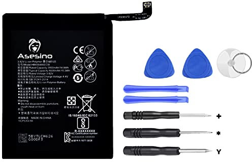 Batteria Asesino compatibile con Huawei Mate 10 / Mate 10 Pro / P20 Pro 4000mAh con kit di strumenti di ricambio HB436486ECW