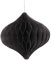 coopz 3er Set Weihnachtskugel Weihnachtsschmuck Zwiebel 11 cm Christbaumkugel Baumschmuck, Farbe:anthrazit