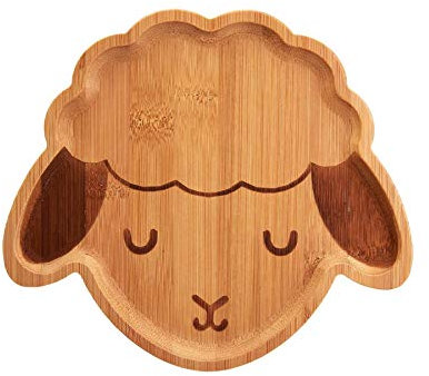 Sass & Belle Baa Baa Assiette en bambou Motif agneau