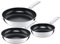 WMF Durado Pfannenset 3-teilig 20cm, 24cm, 28cm Induktion, Cromargan Edelstahl beschichtet, Keramikbeschichtung, backofenfest