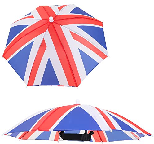 Toyland® Union Jack Regenschirmhut - Perfekt für britische Feiern - Queens Platinum Jubilee Celebrations - Fancy Dress