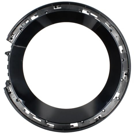 easyPART Kompatibel/Ersatz für Beko 2841570500 Türring mitte schwarz für Waschmaschine