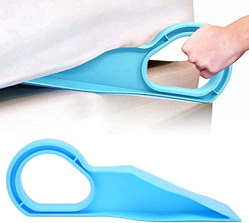 Matratzenheber Werkzeug, Bett Matratze Wedge Elevator, Matratzenlifter mit ergonomischem Design, Hilft beim Anheben und Halten der Matratze, Bett machen Tucker Werkzeug, Linderung von Rückenschmerzen