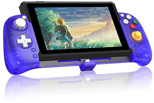 HAIFVA Retroflag Switch Handheld Controller für Switch/Switch OLED, Ergonomischer Griff Switch Controller mit Hall Effect Sense Joysticks, Turbo Button, Dual Motor Vibration, Motion Control