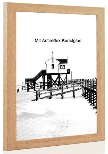Bilderrahmen Sonoma mit Antireflexglas - Bildgröße 75x98 cm - Leistenbreite 30mm