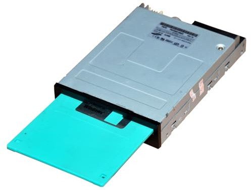YEY Disk Drive - Floppy (1.44 MB) - Internal - 3.5 (Black),Free Floppy Cable
