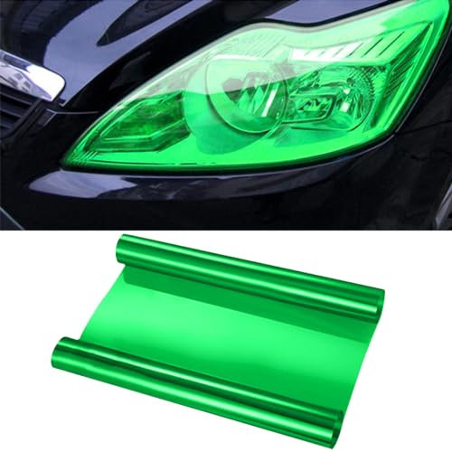 30 x 122 cm Auto-Licht Selbstklebende Tönungsfolie Bremslicht Scheinwerfer Rücklicht Nebelscheinwerfer Auto Vinyl Wrap Protector Film Auto Modifikation Abdeckung für Autos, LKWs, SUVs