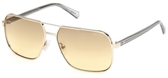 GUESS Unisex GU00119 Sonnenbrille, Gold, 58