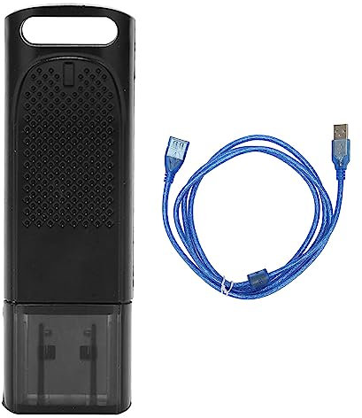 Acouto USB-Dongle-Empfänger, Valve Index Controller Steam VR USB-Dongle-Empfänger Plug-and-Play-Wireless-Dongle-Empfänger für Vive Tracker-Aktivitätsempfang (BLACK)