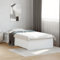 Faroom Bett mit Stauraum 90x200 cm Einzelbett mit Schubkästen Holzbett Stauraumbett Kinderbett Jugendzimmer Kojenbett Jugendbett mit Lattenrost Weiß