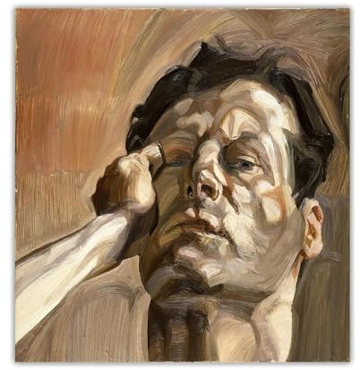 Gnvkd Ecbxz Lucian Freud Poster Lucian Freud Selbstporträt Leinwand Malerei Moderne Wandkunst Lucian Freud Drucke Für Wohnzimmer Dekor Bilder 60x63cm Kein Rahmen
