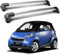 COIEN 2Stück Auto Dachträger für Smart 451 453 Fortwo Forfour, Aluminium Fahrradträger Dachboxen Dachgepäckablage Außen Styling Zubehör,A/453 fortwo