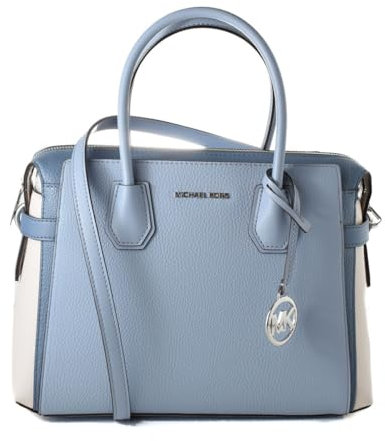 Michael Kors Mercer Damen-Handtasche, Blau, 30 x 23 x 10 cm