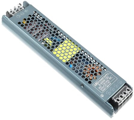 EPLZON 12 V DC 400 W LED Netzteil, LED Transformator 33 A Adapter für LED Streifen, LED Streifen, Schrankleuchten, LED Glühbirnen und Innenlampen
