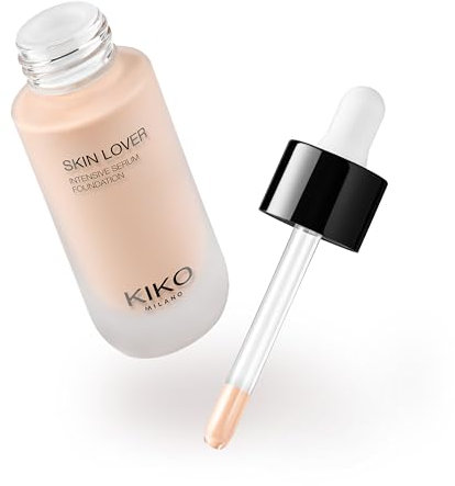 KIKO Milano Skin Lover Intensive Serum Foundation 1.5WG, Feuchtigkeitsspendende Serum-Foundation Mit Langem Halt