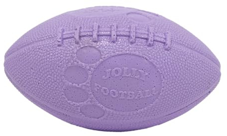 Jolly Pets Jolly Football Dog Toy, 8 Inches, Light Purple