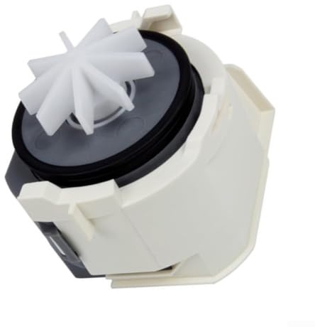 Axorafow for Samsung Dishwasher Drain Pump DD31-00016A Replacement, Quiet ABS Drainage Motor for Samsung Dishwashers, Installation White Accessory