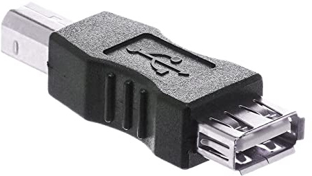 DSYJ DSYJ-01252 USB Type A Female to USB Type B Male Adapter (USB_A_F-USB_B_M)