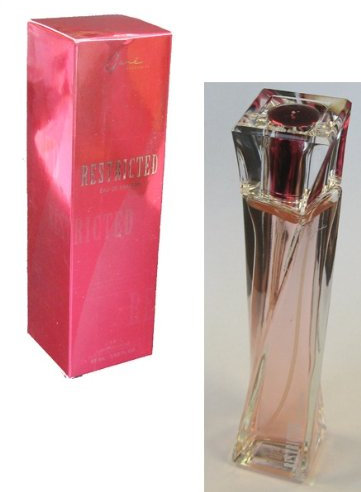 Damen Eau de Parfum Garne Resticted, süsslich weicher Duft, im pink glänzendem Geschenkkarton, 85ml
