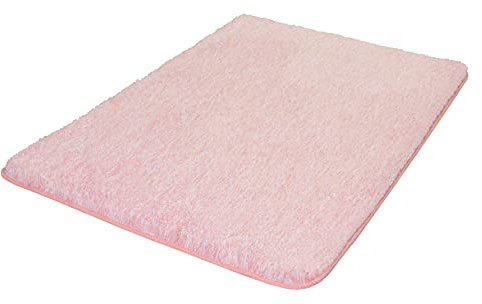 Kleine Wolke Badteppich Seattle, Maße 70 x 120 cm, Farbe Nelke, Polyester, 70x120x3 cm, 4004478264991