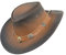 Black Jungle Lederhut Texaner Stonewash Cowboyhut Westernhut (Stonewash, XL)