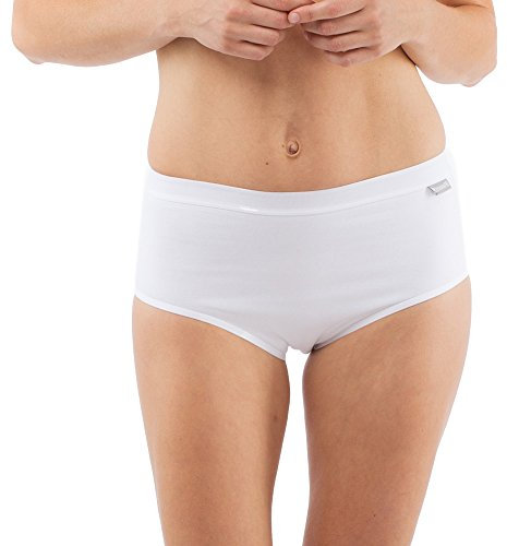 SCHÖLLER Damen Taillenslip I Damen Maxislip I 51175-44-015 I Größe 48 I Farbe Weiß