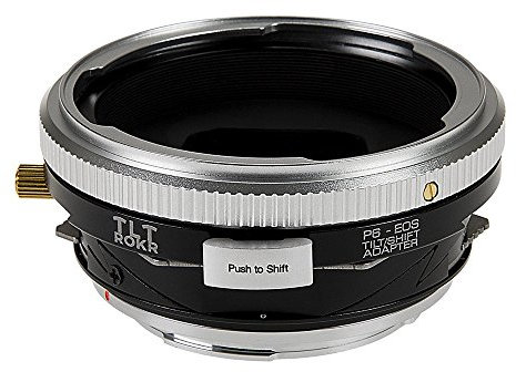 Fotodiox Pro TLT ROKR Tilt/Shift Lens Mount Adapter Compatible with Pentacon 6 (Kiev 60) Lenses on Canon EOS EF and EF-S Cameras