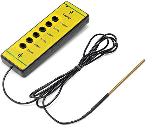 Honfitat Young21 Farm Elektrozaun Spannungstester Zäune Poly Wire Tape Rope Energiser Tool
