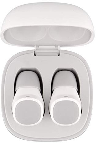 STREETZ TWS-002 Stereo Bluetooth Kopfhörer, Kabellose In Ear Earbuds mit Premium Klangprofil,,besonders klein und und leicht, IPX6 Wasserschutzklasse, Bequemer Halt, Bluetooth 5 (Weiß) BD002 Slim