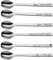 aplusashop WMF Nuova Joghurt Löffel mit Gravur nach Wunsch Edelstahl 19cm lang (2er Set)