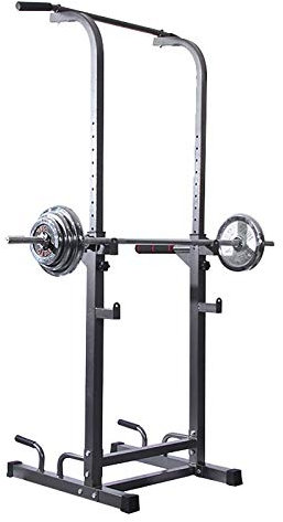 Hantelablag Squat Rack Fitnessgeräte Bankdrücken Haushalt Multifunktionale Klimmzüge Indoor Horizontal Bar Langhantelhalterung B