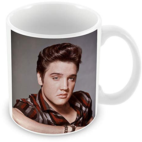 French Unicorn Tasse Star berühmter Elvis Presley Sänger Musik Vintage 14