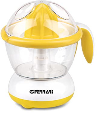 G3 Ferrari G20147 Spremiagrumi Clementino, 700 cc, 25 Watt, Bianco/Giallo