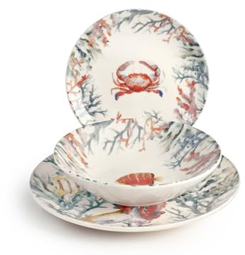 H&h servizio tavola 18 pezzi amirantes