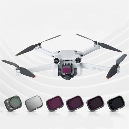Filtro per obiettivo della fotocamera adatto per DJI Mini 3 Pro Filtro ottico PL regolabile Filtro CPL ND8/16/32/64 Accessori per droni (UV)