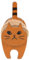 JEWEDECO Satz Holz Seilhalter Kabelrolle Katzenform DIY Organizer Hanfseil Garnhalter Aufbewahrungshalter Praktisch