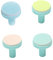 LALADEFIEE 4pcs Nail Trimmer Replacement Pads for Nail File Clippers Grinding Pads Safe and Non-Toxic for Boys and Girls Fingernails
