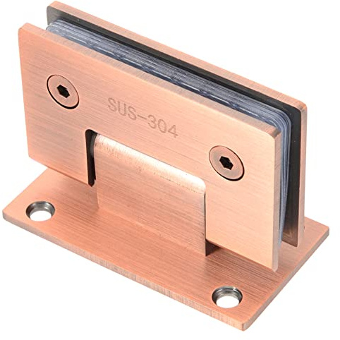 NUOBESTY Cerniera in Acciaio Inox Per Porta Doccia Cerniere Senza Telaio Accessori Per Porta Doccia in Sostituzione Cerniera Per Bagno